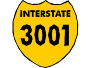 Sticker Custom Preview Image #117588 Signs Humorous Interstate3001