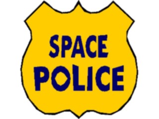 Sticker Custom Preview Image #117618 Signs Humorous Space Police