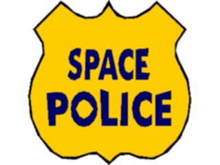 Sticker Custom Preview Image #117618 Signs Humorous Space Police