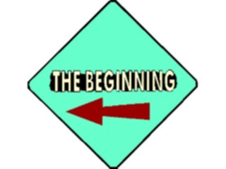 Sticker Custom Preview Image #117634 Signs Humorous The Beginning