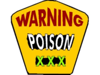 Sticker Custom Preview Image #117655 Signs Humorous Warning Poison