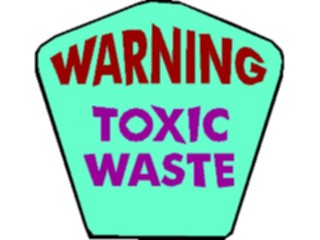 Sticker Custom Preview Image #117658 Signs Humorous Warning Toxic Waste