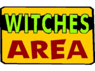 Sticker Custom Preview Image #117660 Signs Humorous Witches Area