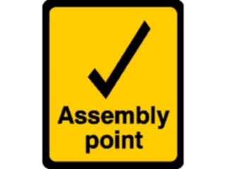 Sticker Custom Preview Image #117671 Signs Information Signs Assembly Point