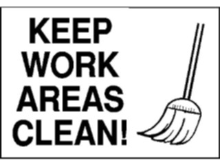 Sticker Custom Preview Image #117749 Signs Information Signs Keep Clean2