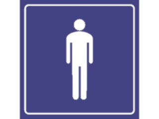 Sticker Custom Preview Image #117776 Signs Information Signs Mens Room2