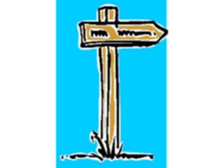 Sticker Custom Preview Image #117817 Signs Information Signs Sign Post03