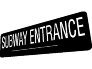Sticker Custom Preview Image #117831 Signs Information Signs Subway Entrance