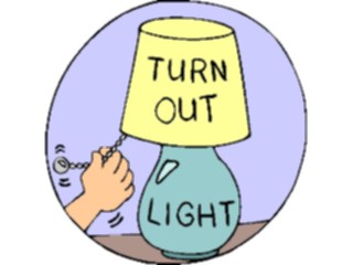 Sticker Custom Preview Image #117837 Signs Information Signs Turn Out Light