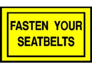 Sticker Custom Preview Image #117853 Signs Labels Fasten Belts1