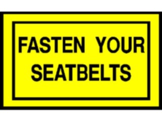 Sticker Custom Preview Image #117853 Signs Labels Fasten Belts1