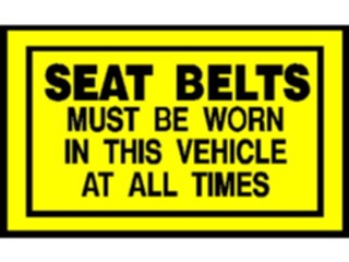 Sticker Custom Preview Image #117854 Signs Labels Fasten Belts2