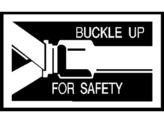 Sticker Custom Preview Image #117855 Signs Labels Fasten Belts3