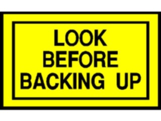 Sticker Custom Preview Image #117856 Signs Labels Look Out