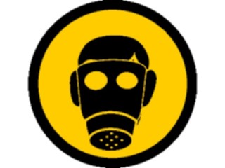 Sticker Custom Preview Image #117910 Signs Safety Signs Gas Mask1