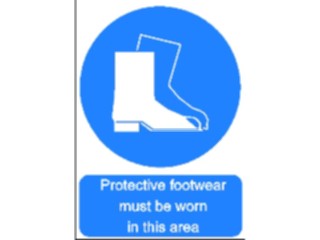 Sticker Custom Preview Image #117954 Signs Safety Signs Protective Footwear1