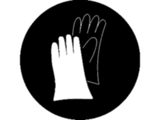 Sticker Custom Preview Image #117961 Signs Safety Signs Protective Gloves3