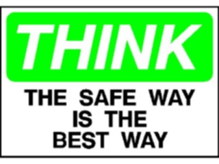 Sticker Custom Preview Image #117969 Signs Safety Signs Safe Way