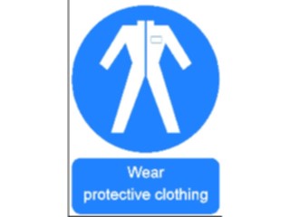 Sticker Custom Preview Image #117996 Signs Safety Signs Wear Protective Clothing