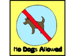 Sticker Custom Preview Image #118051 Signs Warning Signs Tags No Dogs Allowed