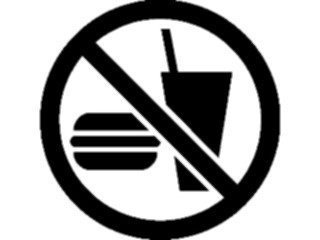 Sticker Custom Preview Image #118064 Signs Warning Signs Tags No Food2