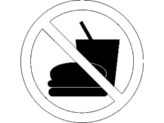 Sticker Custom Preview Image #118065 Signs Warning Signs Tags No Food3