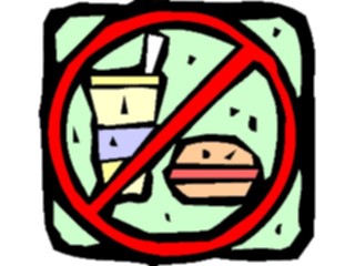 Sticker Custom Preview Image #118066 Signs Warning Signs Tags No Food4