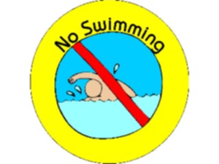 Sticker Custom Preview Image #118106 Signs Warning Signs Tags No Swimming2