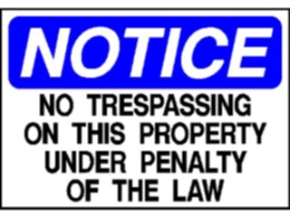 Sticker Custom Preview Image #118109 Signs Warning Signs Tags No Trespassing2