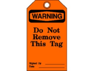 Sticker Custom Preview Image #118117 Signs Warning Signs Tags Tag Dont Move