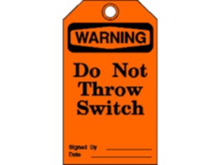 Sticker Custom Preview Image #118119 Signs Warning Signs Tags Tag Dont Throw