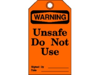 Sticker Custom Preview Image #118120 Signs Warning Signs Tags Tag Dont Use