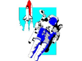 Sticker Custom Preview Image #118144 Space Astronaut01