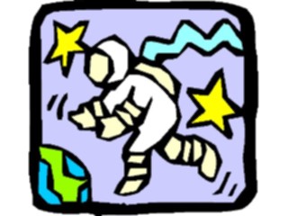 Sticker Custom Preview Image #118151 Space Astronaut08