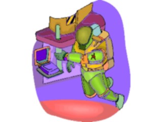 Sticker Custom Preview Image #118187 Space Astronaut44