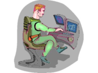 Sticker Custom Preview Image #118194 Space Astronautat Console2