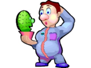 Sticker Custom Preview Image #118197 Space Astronaut Cactus