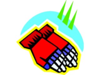 Sticker Custom Preview Image #118203 Space Astronaut Gloves