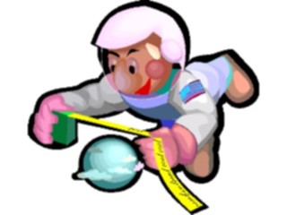 Sticker Custom Preview Image #118215 Space Astronaut Planet
