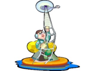 Sticker Custom Preview Image #118220 Space Astronaut Rescued
