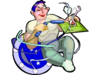 Sticker Custom Preview Image #118224 Space Astronaut Soldering