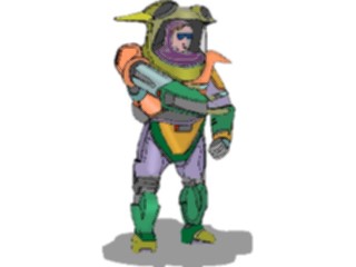 Sticker Custom Preview Image #118229 Space Astronautwith Robot Arm