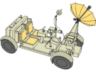 Sticker Custom Preview Image #118260 Space Lunar Rover2