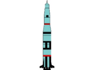Sticker Custom Preview Image #118280 Space Rocket07