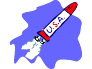 Sticker Custom Preview Image #118311 Space Rocket Cartoon08