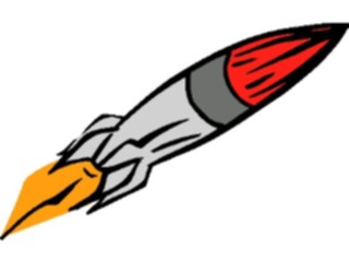 Sticker Custom Preview Image #118313 Space Rocket Cartoon10