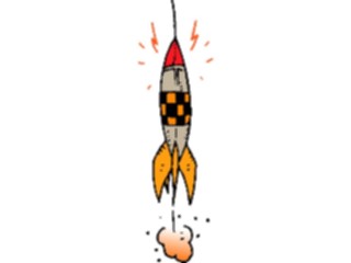 Sticker Custom Preview Image #118319 Space Rocket Cartoon16