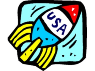 Sticker Custom Preview Image #118323 Space Rocket Cartoon20