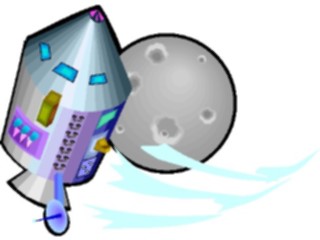 Sticker Custom Preview Image #118343 Space Space Capsule07