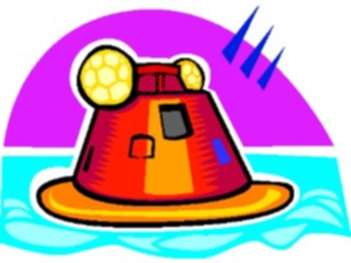 Sticker Custom Preview Image #118361 Space Space Capsulein Water3